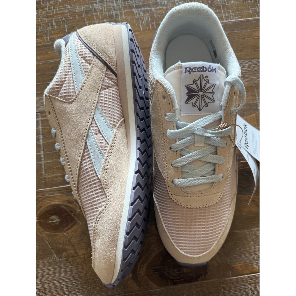 Reebok Classic Nylon Peach Lavender Women Sneakers Retro Low Top Shoes 10.5
